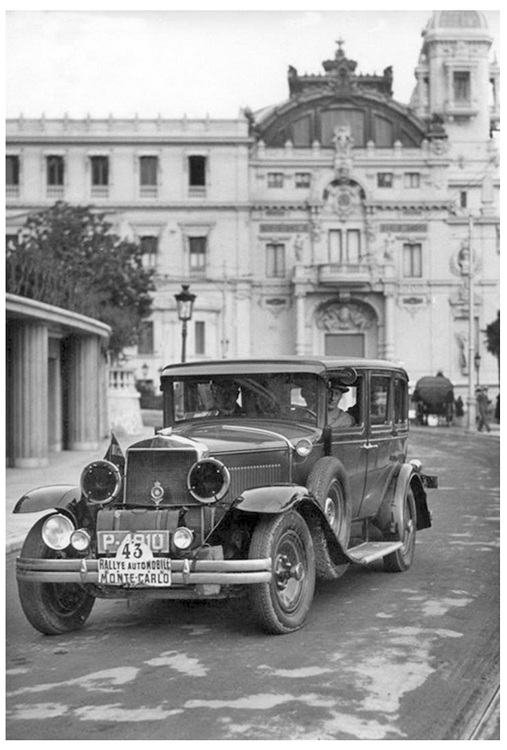8e RALLYE MONTE-CARLO 1911 - LE VAINQUEUR RALLYE MONTE-CARLO 1929