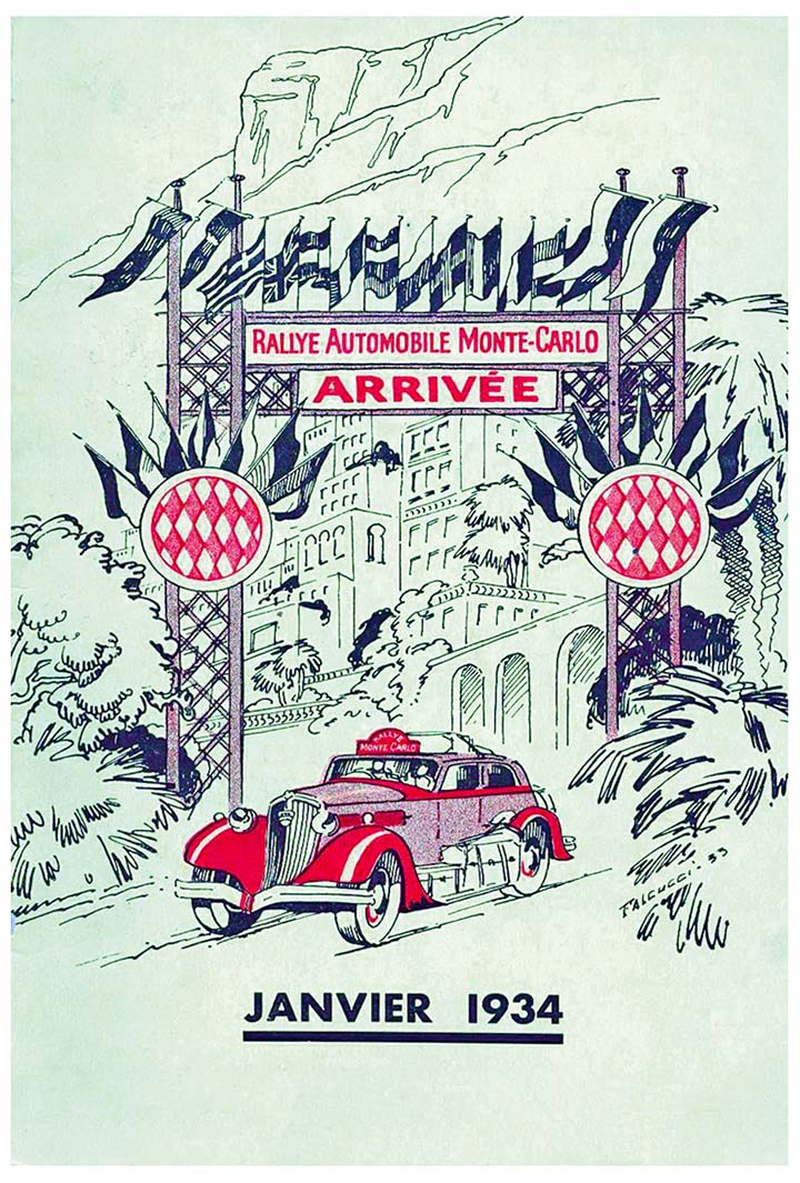 RALLYE MONTE-CARLO 1934