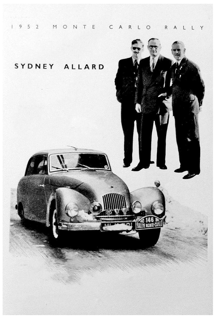 22e RALLYE MONTE-CARLO 1952 - LE VAINQUEUR RALLYE MONTE-CARLO 1952