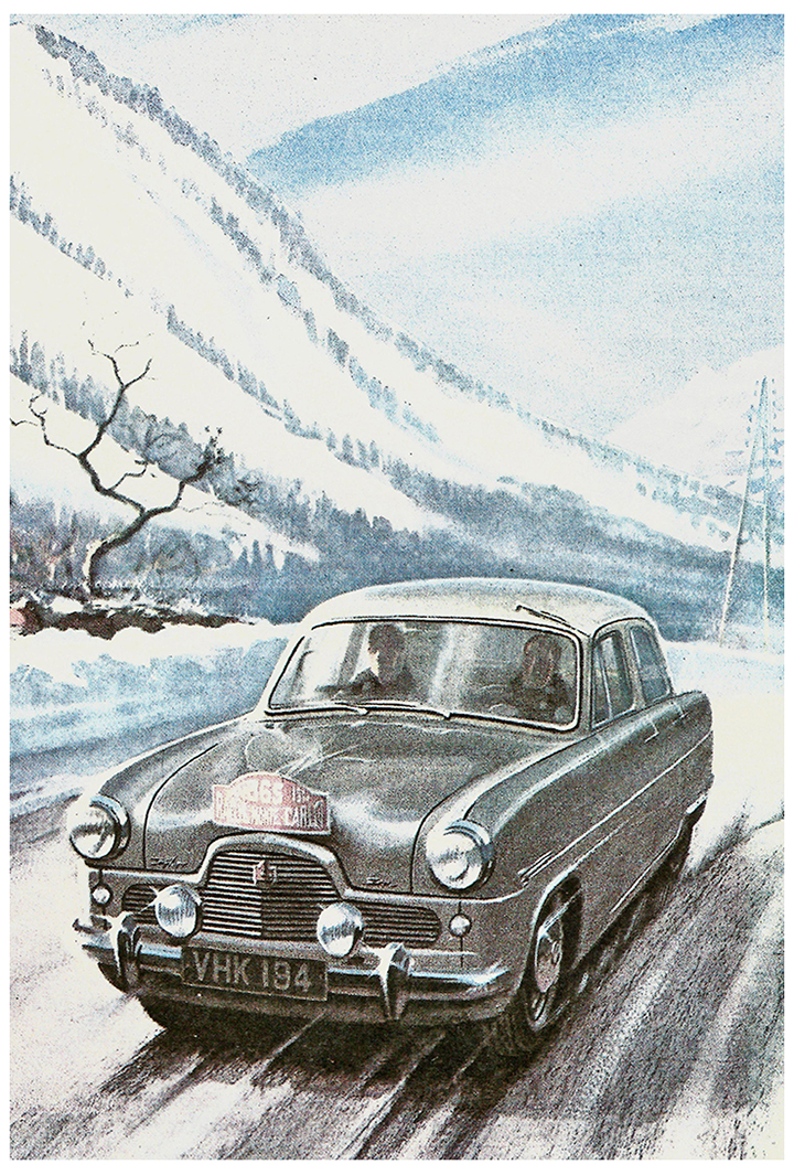 23e RALLYE MONTE-CARLO 1953 - LE VAINQUEUR RALLYE MONTE-CARLO 1953