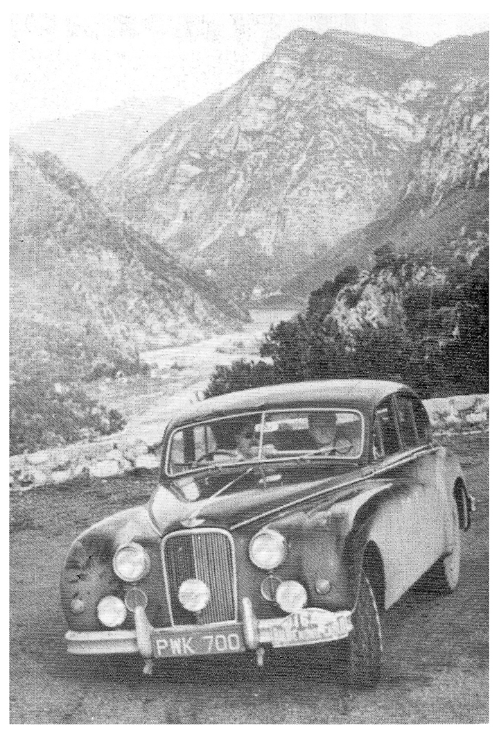 26e RALLYE MONTE-CARLO 1956 - LE VAINQUEUR RALLYE MONTE-CARLO 1956