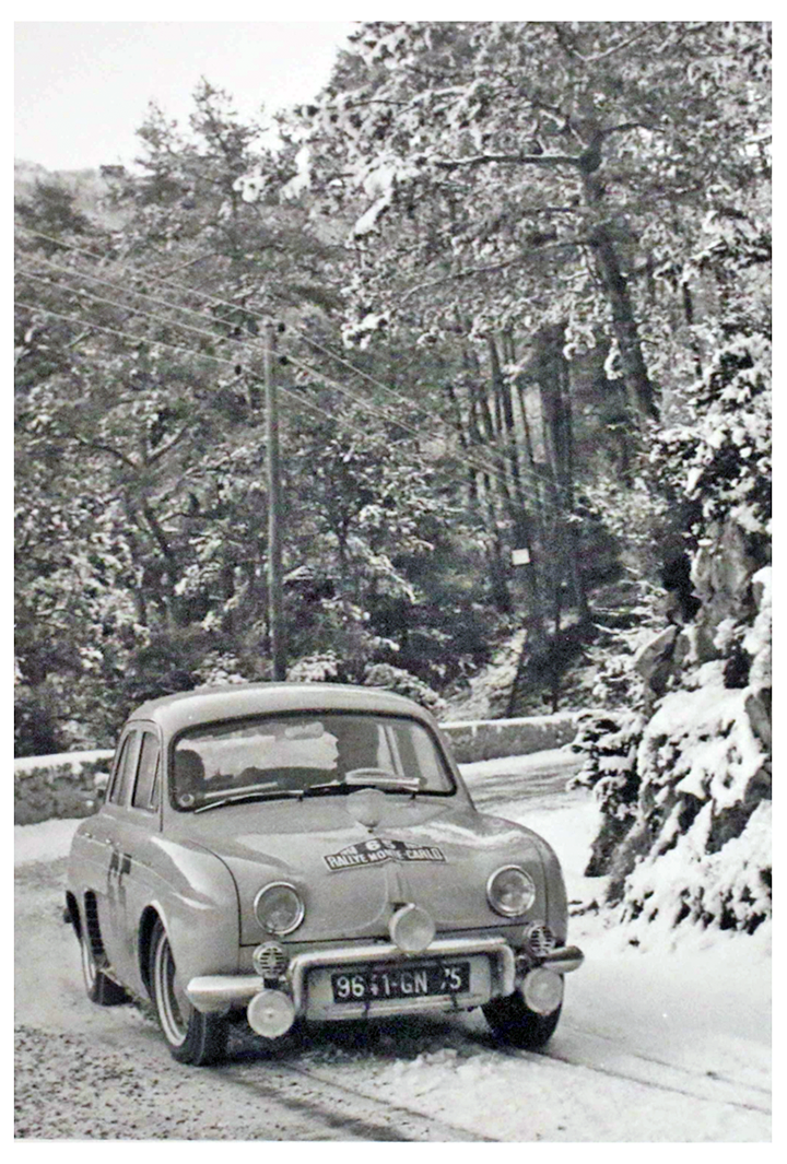 27e RALLYE MONTE-CARLO 1958 - LE VAINQUEUR RALLYE MONTE-CARLO 1958