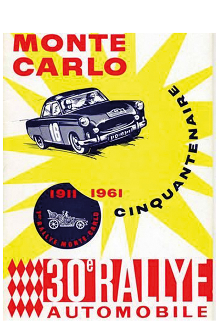 RALLYE MONTE-CARLO 1961