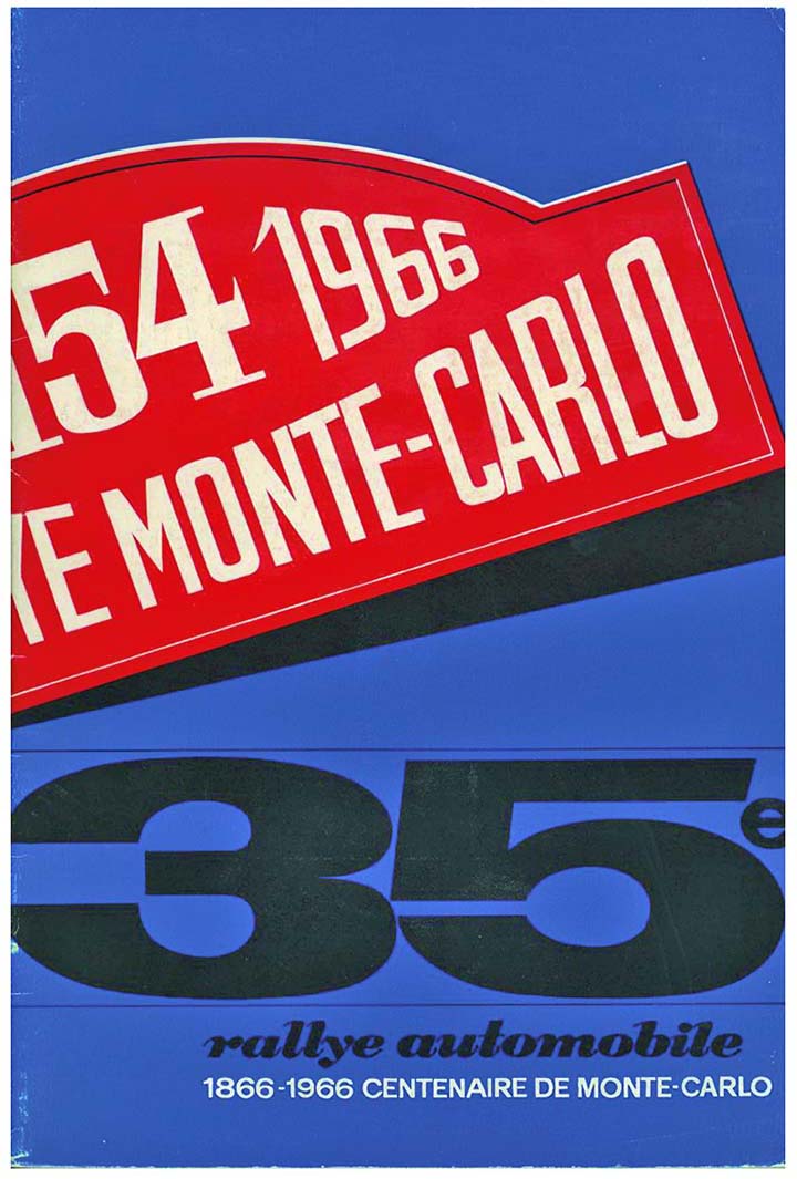 RALLYE MONTE-CARLO 1966