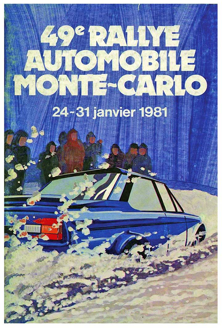RALLYE MONTE-CARLO 1981