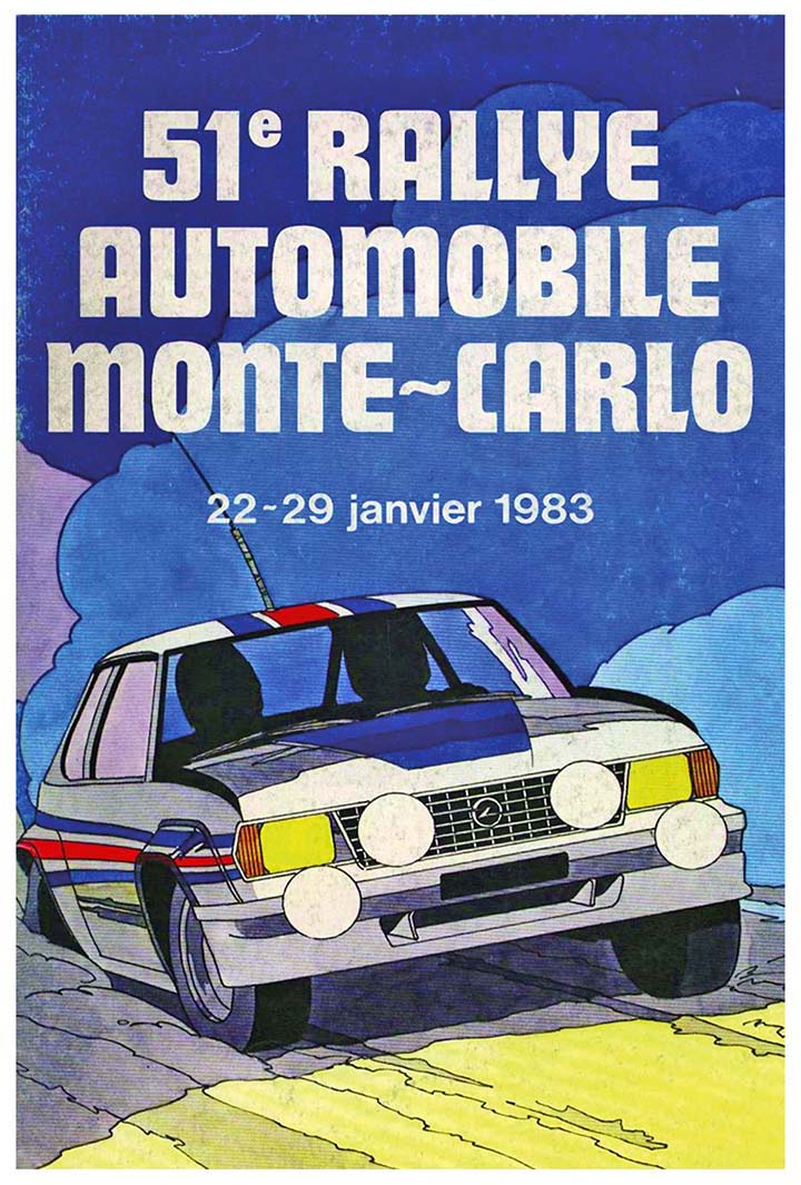RALLYE MONTE-CARLO 1983
