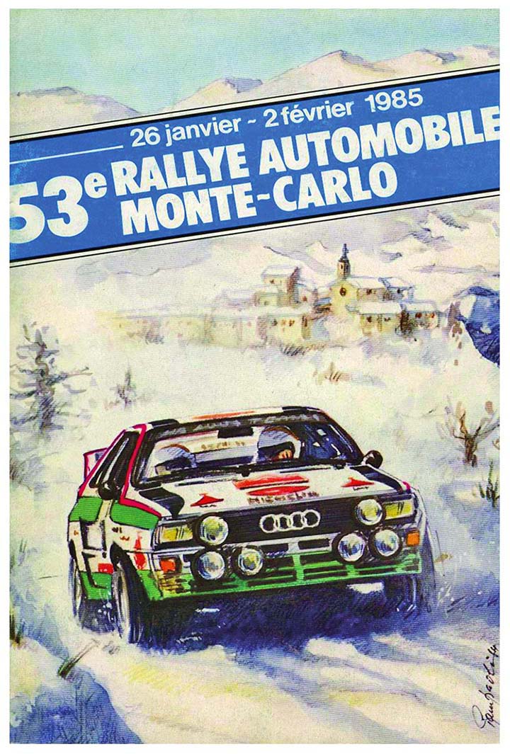 RALLYE MONTE-CARLO 1985