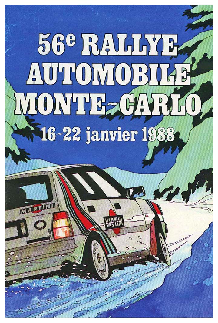 RALLYE MONTE-CARLO 1988