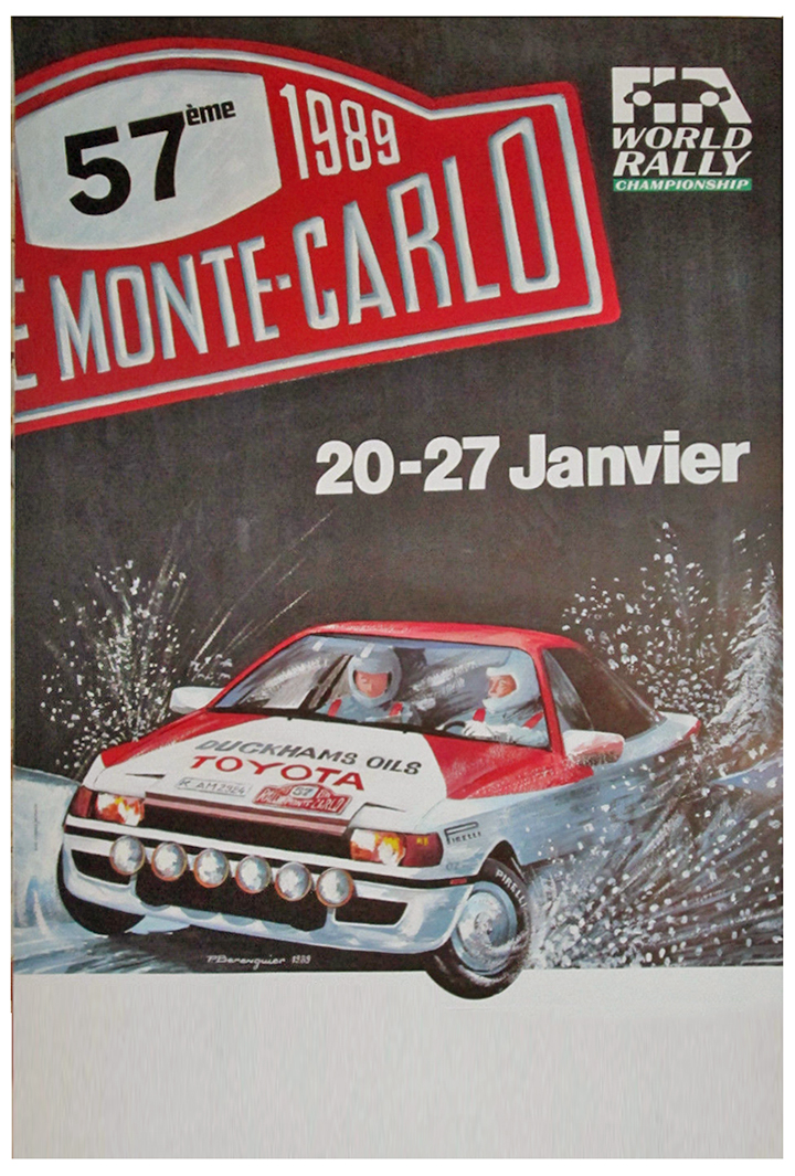 RALLYE MONTE-CARLO 1989