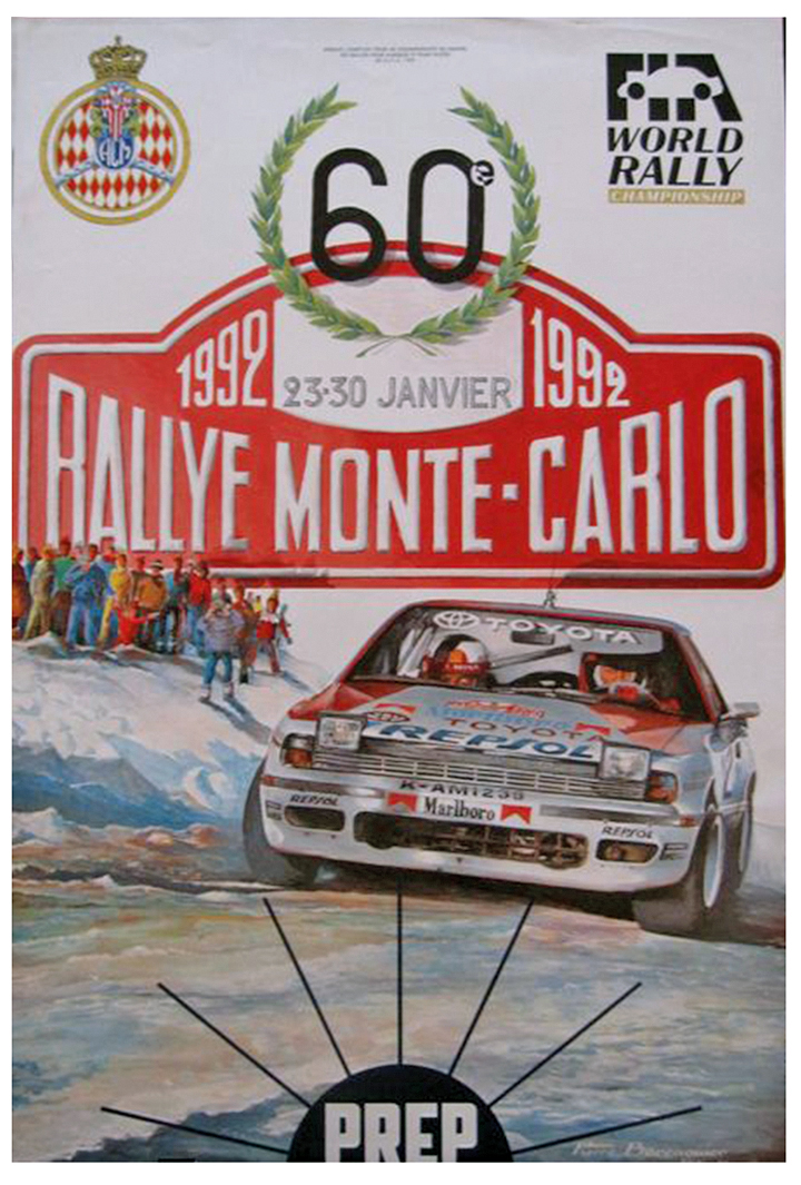 RALLYE MONTE-CARLO 1992