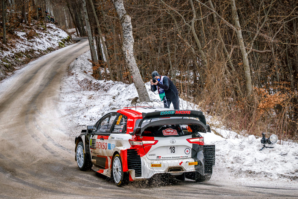 Katsuta/Barritt - Toyota Yaris WRC  © Olivier Caenen