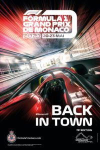 affiche Grand Prix de Monaco F1 2021