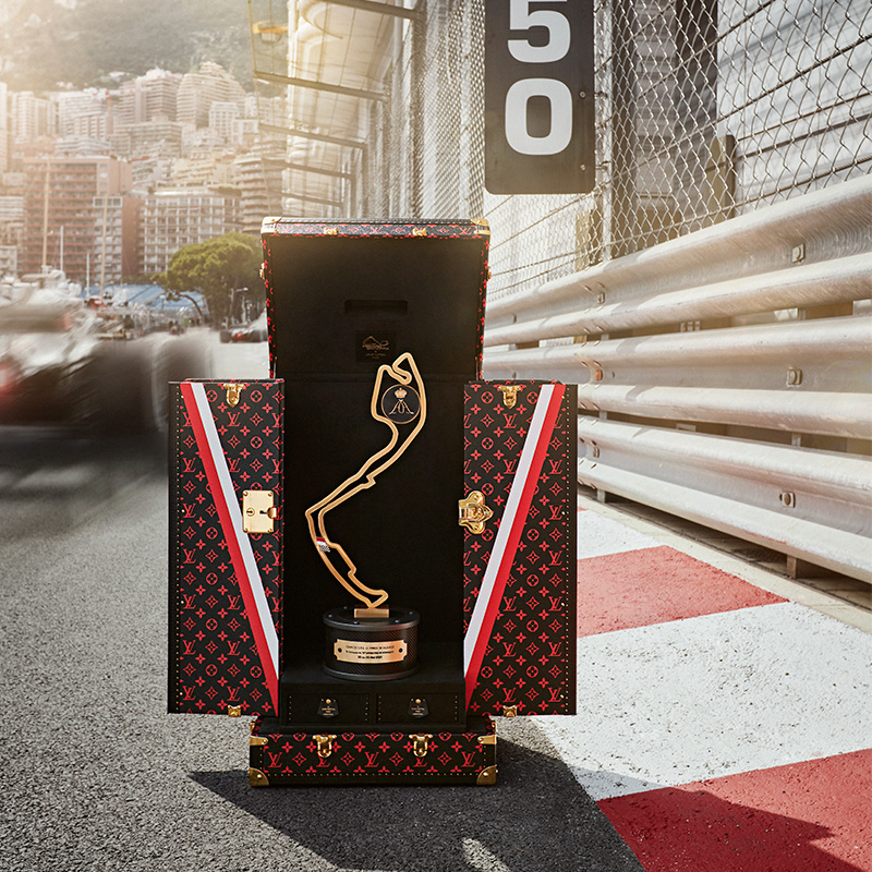 Victory travels in Louis Vuitton” - Automobile Club de Monaco
