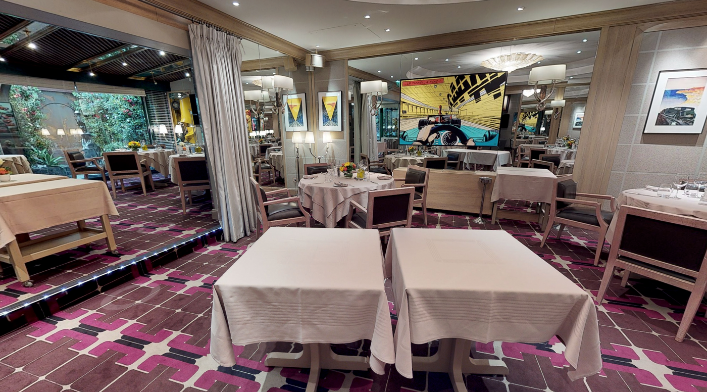 Dîner au Restaurant Le Club Automobile Club de Monaco