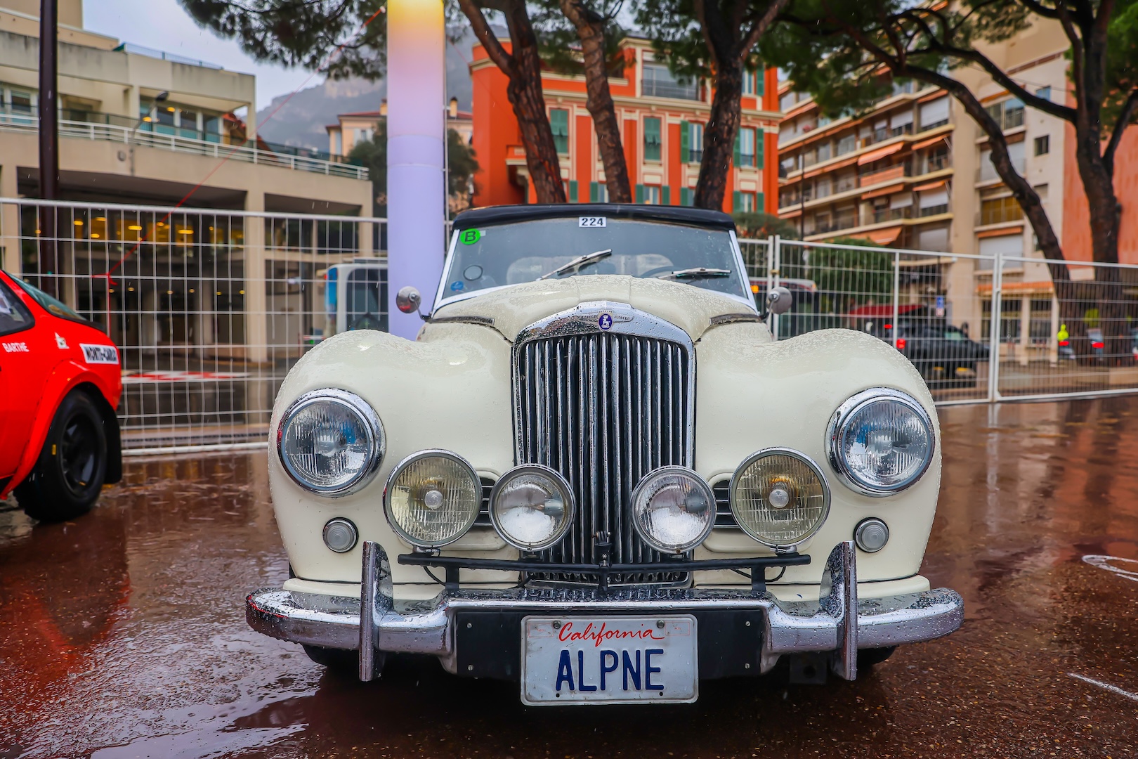 A Sunbeam Alpine defies time at the Rallye MonteCarlo Historique